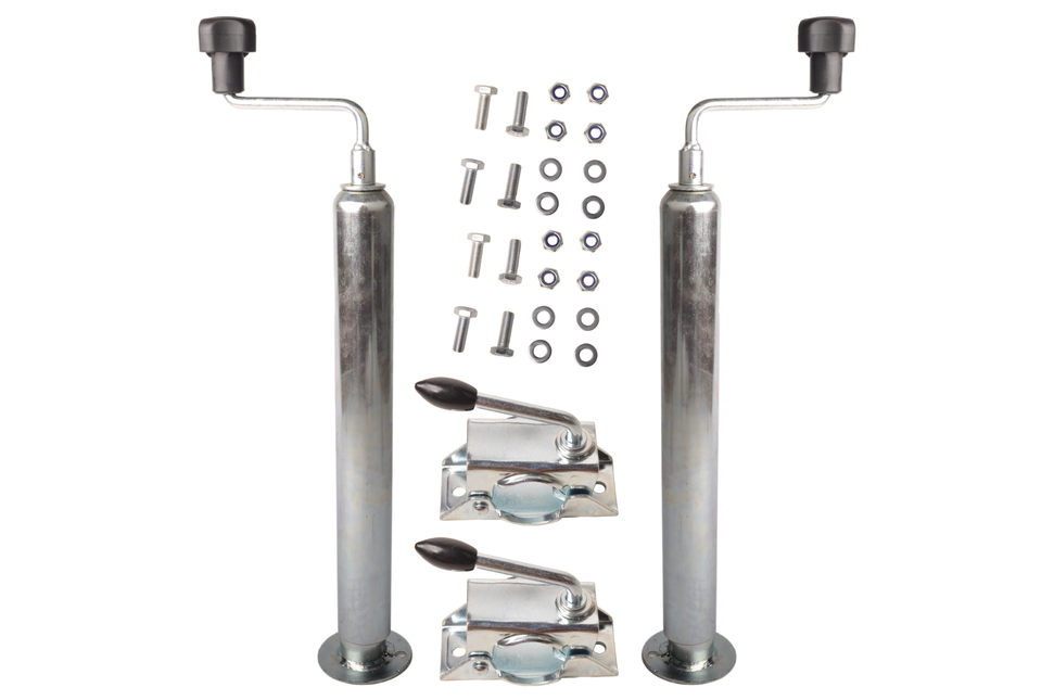 Cantonal Steunpoten set 48 mm - complete set inclusief klemmen en bevestigingsmateriaal