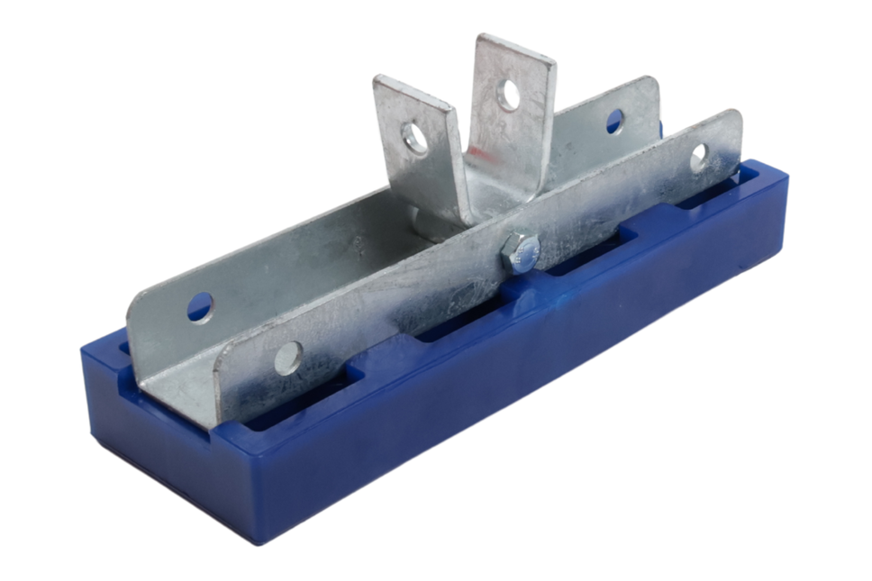 Cantonal Stootkussen op houder- verstelbaar - blauw - 300x100x30 mm