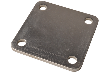 Cantonal Stroppenplaat 100x100x6 mm