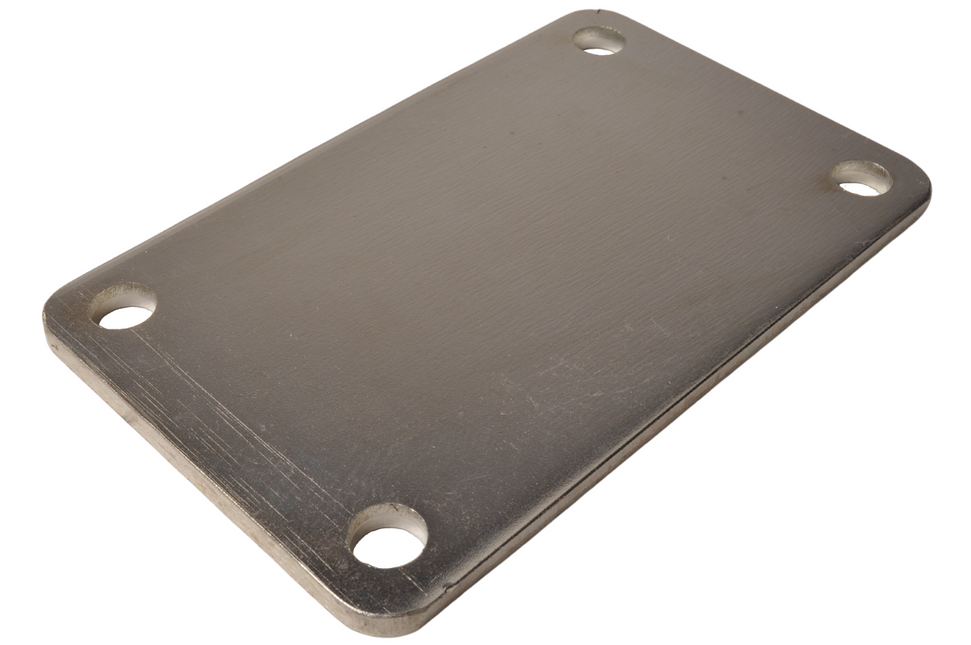 Cantonal Stroppenplaat 160x100x6 mm