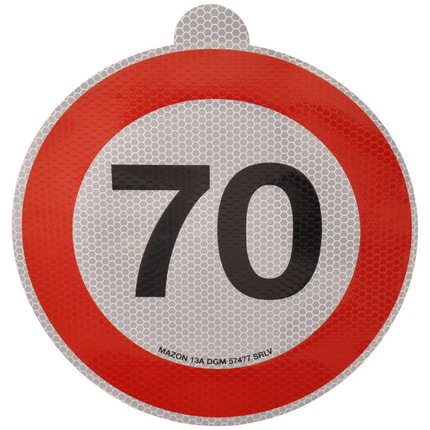 Cantonal Tempo 70 sticker Italië - 20 cm