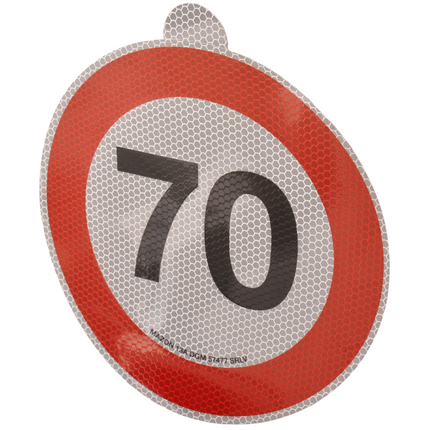 Cantonal Tempo 70 sticker Italië - 20 cm