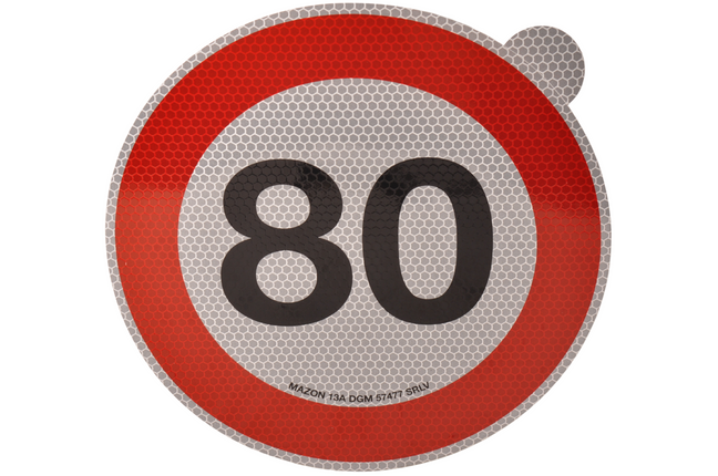 Cantonal Tempo 80 sticker Italië - 20 cm