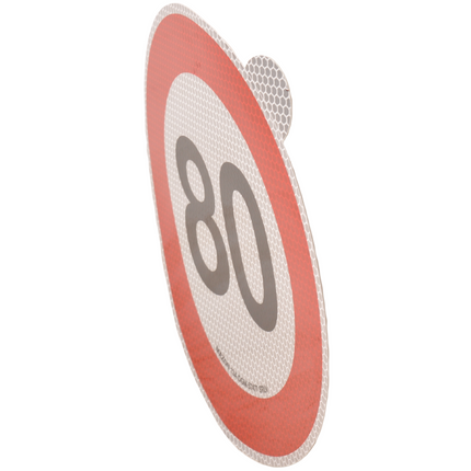 Cantonal Tempo 80 sticker Italië - 20 cm