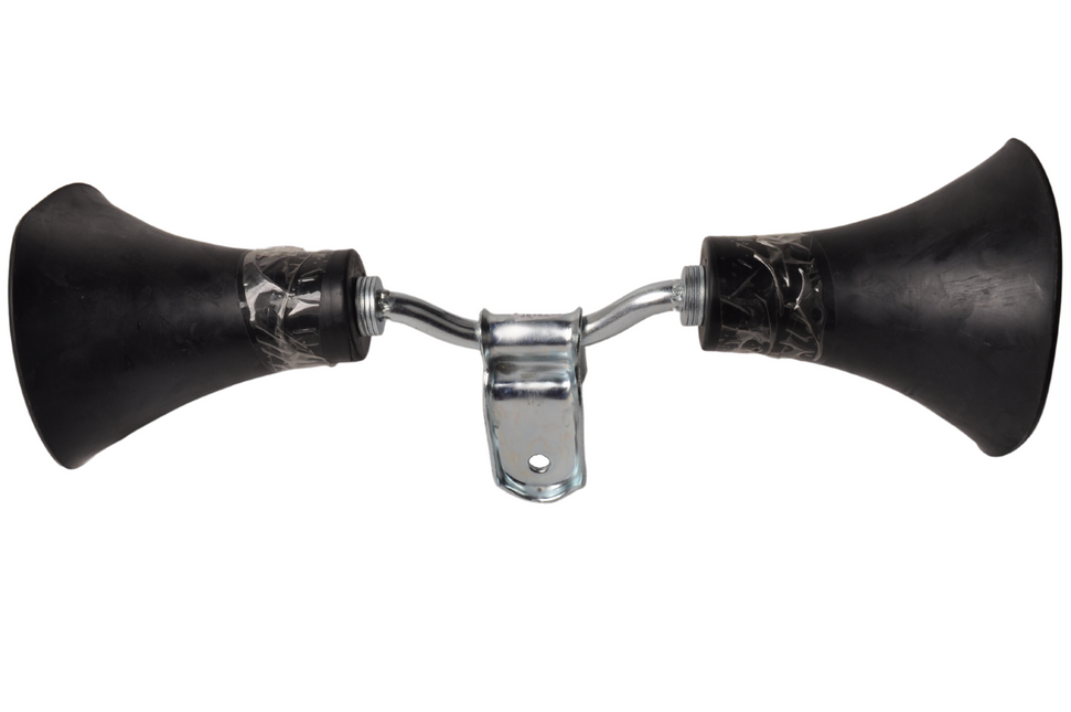 Cantonal Trompetrollen set - 400x140x140 mm - zwart - voor rubberboot