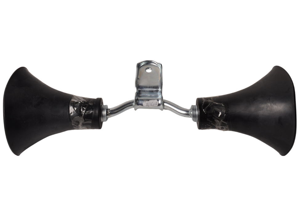 Cantonal Trompetrollen set - 400x140x140 mm - zwart - voor rubberboot