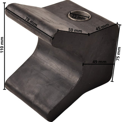 Cantonal Vangmuil boottrailer - 75x78x95 mm