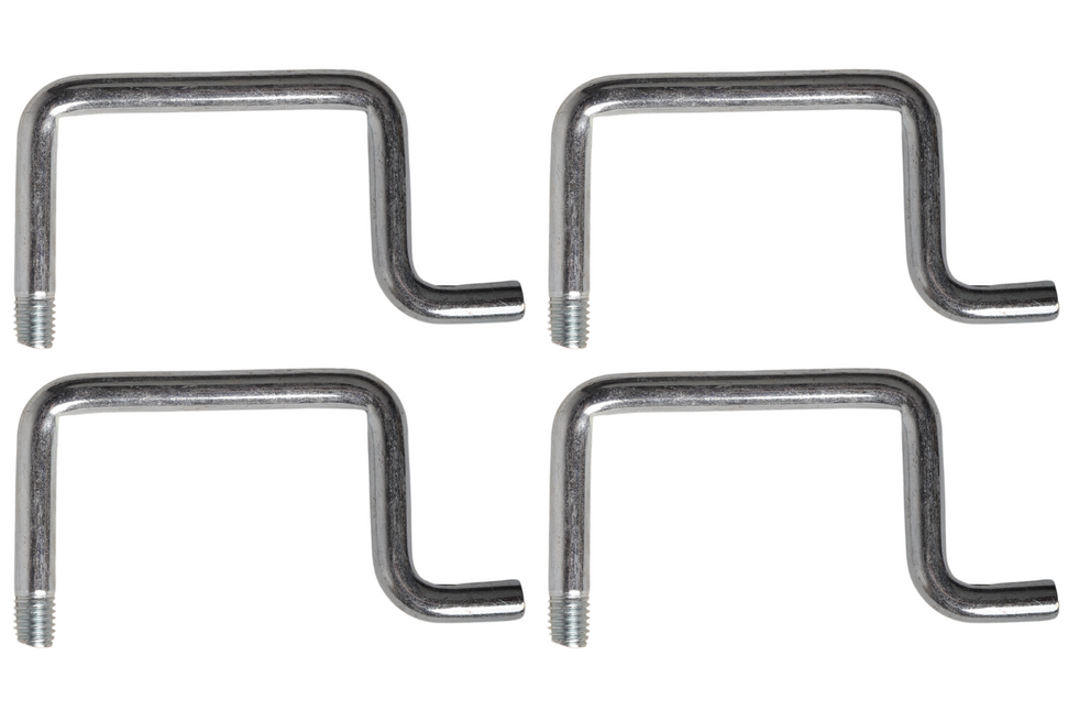 Cantonal Vastzetbeugel met draadeind 10 mm 800 DaN - set van 4 stuks