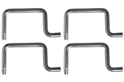 Cantonal Vastzetbeugel met draadeind 10 mm 800 DaN - set van 4 stuks