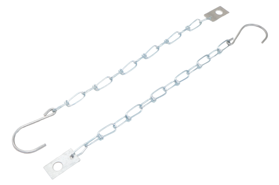 Cantonal Vergrendelingsketting achterklep 24 cm - 2 stuks
