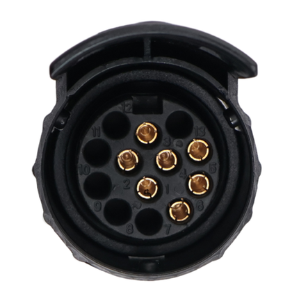 Cantonal Verloopstekker adapter Premium : Auto 7 polig - Aanhanger 13 polig