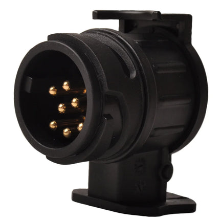 Cantonal Verloopstekker /adapter premium kwaliteit: Auto 13 polig - Aanhanger 7 polig
