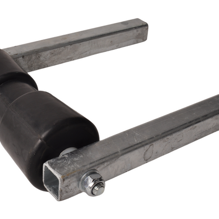 Cantonal Verstelbare kielrol set - 183x85 mm - koker 30x30x300 mm