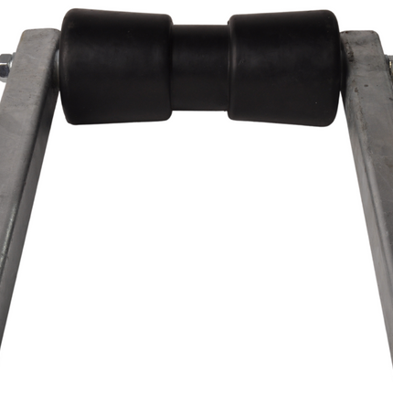 Cantonal Verstelbare kielrol set - 183x85 mm - koker 30x30x300 mm