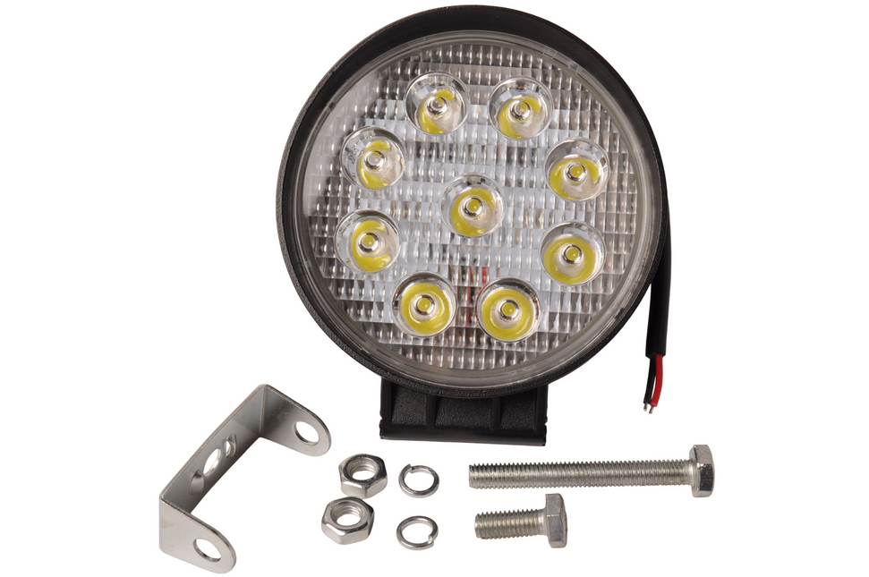 Cantonal Werklamp aanhanger 12/36V 9 x 3W LEDS incl. montageset