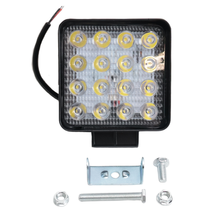 Cantonal Werklamp aanhanger - 20W LEDS - 12-80V - 1800 Lumen - inclusief montageset