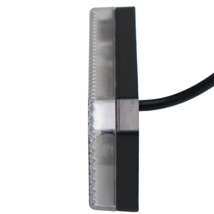 Cantonal Witte Zijmarkeringslamp - L/R - 12-24V - inclusief steun - wit