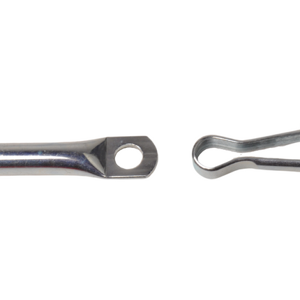 Cantonal Zeilsluiting met haak voor touw en snoeren (8 mm) - 4 stuks