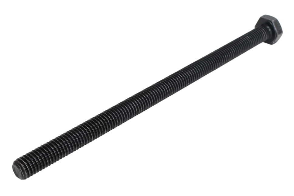 Cantonal Zeskanttapbout M10x170 - onbehandeld staal