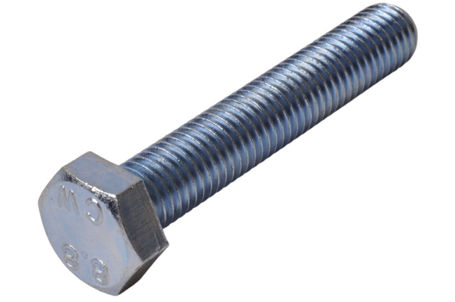 Cantonal Zeskanttapbout M12x70 mm - klasse 8.8 - volledig schroefdraad