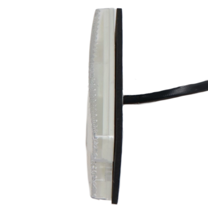 Cantonal Zijmarkeringslamp LED - 110x44 mm - wit - losse draad aansluiting