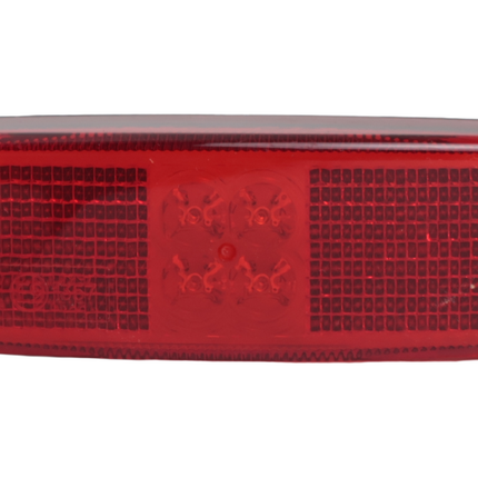 Cantonal Zijmarkeringslamp Rood LED 112x40 mm
