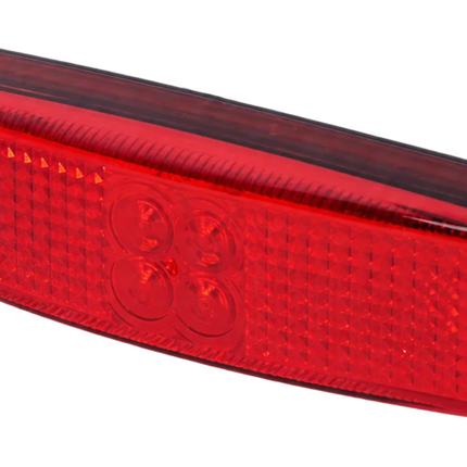 Cantonal Zijmarkeringslamp Rood LED 112x40 mm
