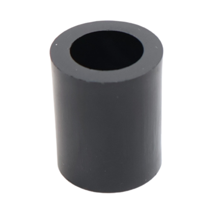 Cantonal Zwarte afstandsbus 20x25x12,8 mm - PE materiaal
