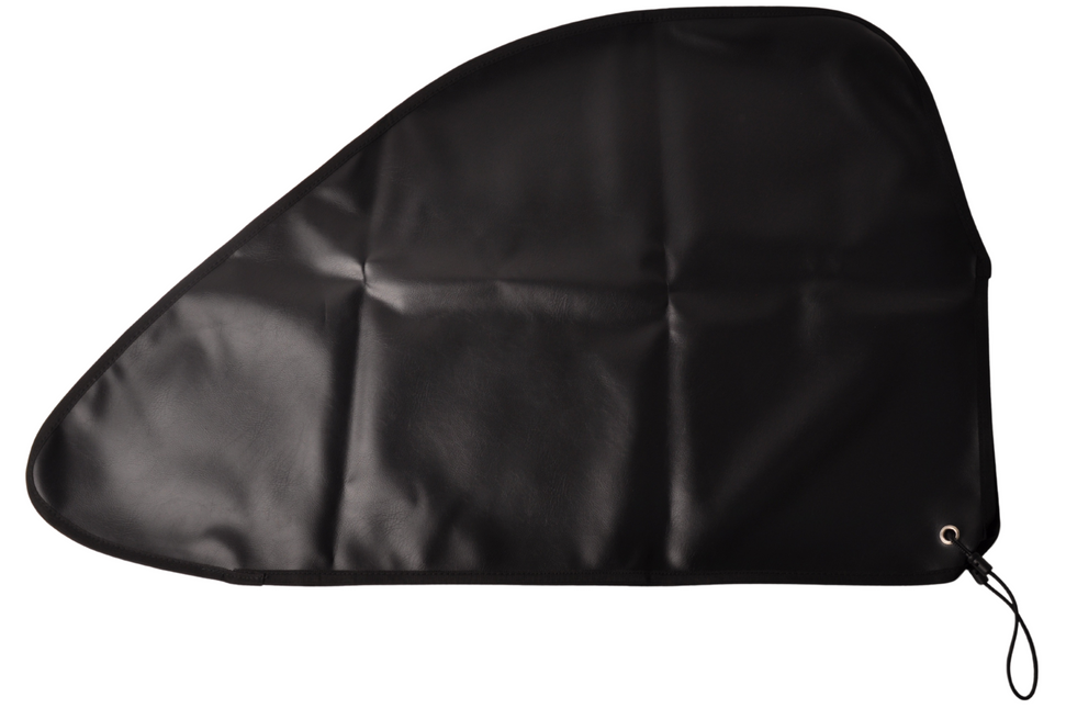 Cantonal Zwarte disselhoes 87x55 cm - PU materiaal - inclusief elastiek