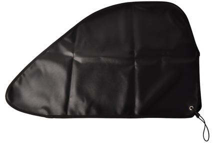 Cantonal Zwarte disselhoes 87x55 cm - PU materiaal - inclusief elastiek
