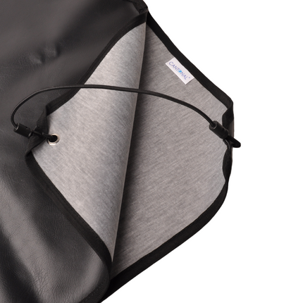 Cantonal Zwarte disselhoes 87x55 cm - PU materiaal - inclusief elastiek