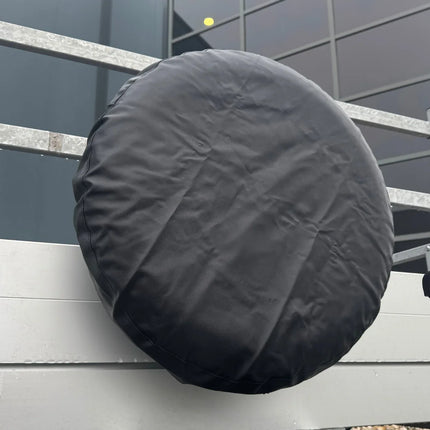 Cantonal Zwarte reservewiel hoes - 13 inch - Ø58x21 cm
