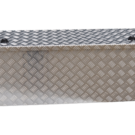 De Haan DE HAAN BOX HUW - 1140x340x400 mm aluminium traanplaat disselbak - voorzien van vlinderslot