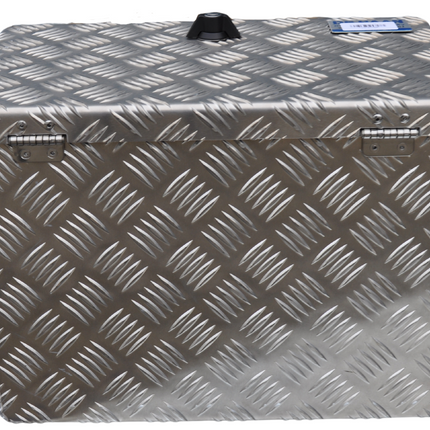 De Haan DE HAAN BOX OK - 400x240x300 mm - waterdichte en stofdichte aluminium traanplaat disselbak - voorzien van vlinderslot of t-sluiting
