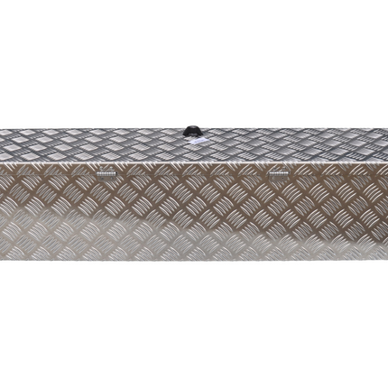 De Haan DE HAAN BOX OL - 1250x250x250 mm - waterdichte en stofdichte aluminium traanplaat disselbak - voorzien van vlinderslot of t-sluiting