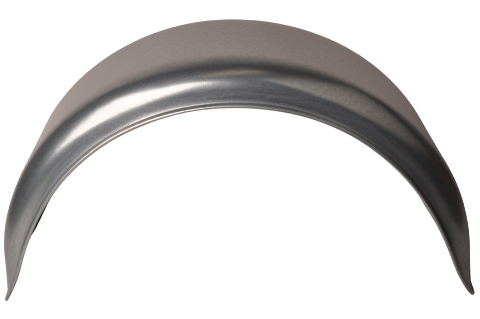De Haan Metalen spatbord 13 inch - 660x220x345 mm - omtrek 1065 mm - geschikt voor boottrailer