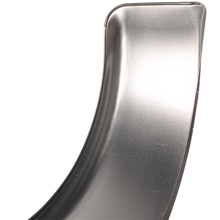 De Haan Metalen spatbord 14/15 inch - 750x240x390 mm - omtrek 1210 mm