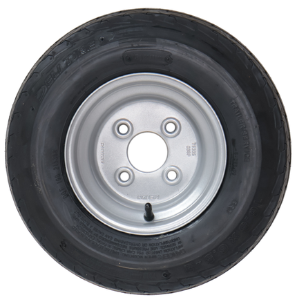 Deli Tire Compleet aanhanger wiel - 16.5x6.50-8 - steekmaat: 4x100 - draagvermogen: 360 kg - naafdiameter: 60 mm - 6PR
