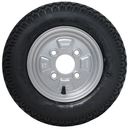 Deli Tire Compleet aanhanger wiel - 3.50-8 - steekmaat: 4x100 - draagvermogen: 170 kg - naafdiameter: 60 mm - 4PR