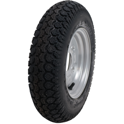 Deli Tire Compleet aanhanger wiel - 3.50-8 - steekmaat: 4x100 - draagvermogen: 170 kg - naafdiameter: 60 mm - 4PR