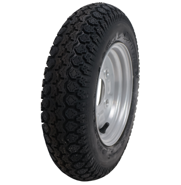Deli Tire Compleet aanhanger wiel - 3.50-8 - steekmaat: 4x100 - draagvermogen: 170 kg - naafdiameter: 60 mm - 4PR