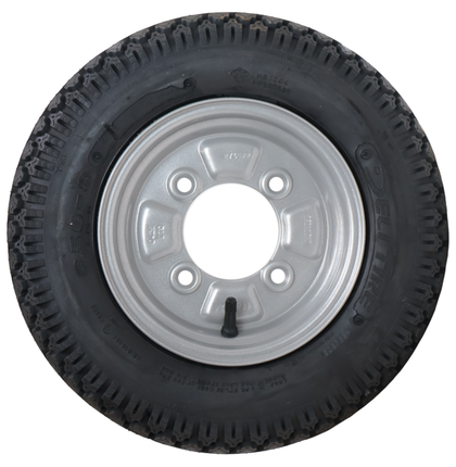 Deli Tire Compleet aanhanger wiel - 3.50-8 - steekmaat: 4x115 - draagvermogen: 170 kg - naafdiameter: 85 mm - 4PR
