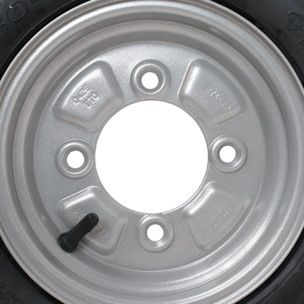 Deli Tire Compleet aanhanger wiel - 3.50-8 - steekmaat: 4x115 - draagvermogen: 170 kg - naafdiameter: 85 mm - 4PR