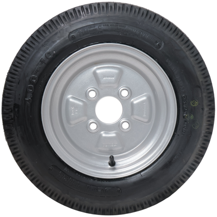 Deli Tire Compleet aanhanger wiel - 4.00-10 - steekmaat: 4x100 - draagvermogen: 345 kg - naafdiameter: 60 mm - 6PR