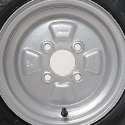 Deli Tire Compleet aanhanger wiel - 4.00-10 - steekmaat: 4x100 - draagvermogen: 345 kg - naafdiameter: 60 mm - 6PR