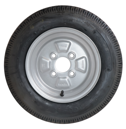 Deli Tire Compleet aanhanger wiel - 4.00-10 - steekmaat: 4x100 - draagvermogen: 275 kg - naafdiameter: 60 mm - 4PR