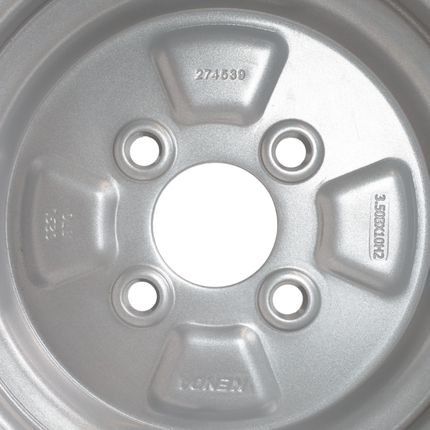 Deli Tire Compleet aanhanger wiel - 4.00-10 - steekmaat: 4x100 - draagvermogen: 275 kg - naafdiameter: 60 mm - 4PR