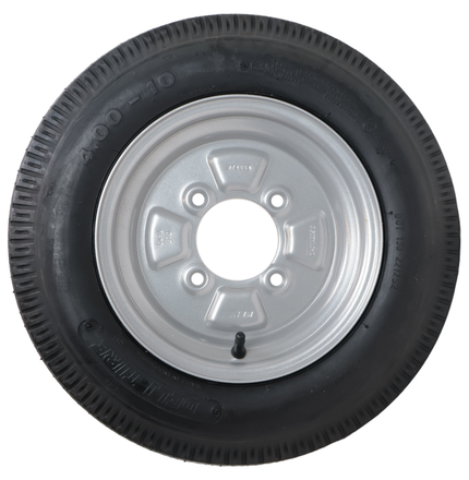 Deli Tire Compleet aanhanger wiel - 4.00-10 - steekmaat: 4x115 - draagvermogen: 275 kg - naafdiameter: 85 mm - 4PR