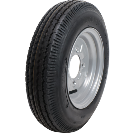 Deli Tire Compleet aanhanger wiel - 4.00-10 - steekmaat: 4x115 - draagvermogen: 275 kg - naafdiameter: 85 mm - 4PR