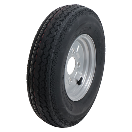 Deli Tire Compleet aanhanger wiel - 4.00-8 - steekmaat: 4x100 - draagvermogen: 265 kg - naafdiameter: 60 mm - 4PR